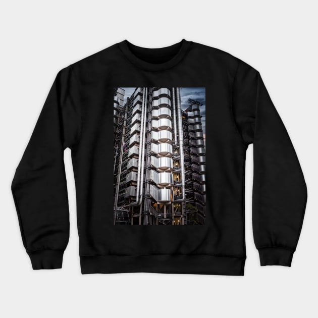 Lloyds Building London Crewneck Sweatshirt by stuartchard